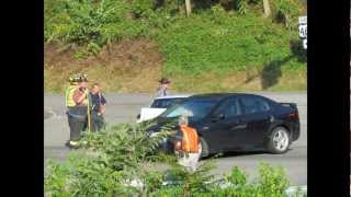 preview picture of video 'Blue Ridge, Laymantown and 460 - MVC - Onscene - 7/26/12'