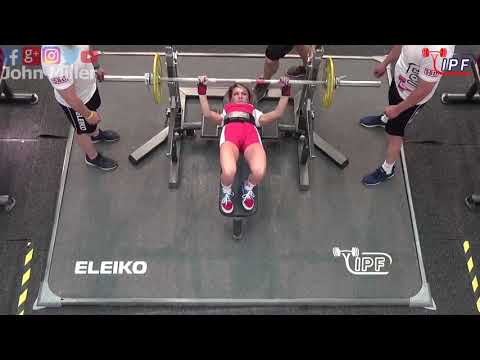Anna Klishch - 10th Place 292.5kg Total - 47kg Class 2019 Womens IPF Classic Worlds