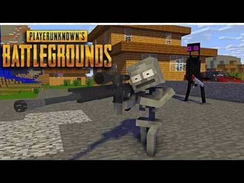 Monster School = Player Unknown (BATTLEGROUNDS)'(PUBG)=MINECRAFT(ANIMATION)
