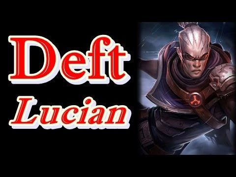 LOL Pro - DEFT Lucian vs Corki - Korea SoloQ