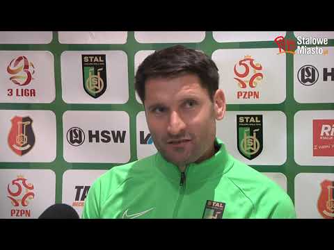 Stal Stalowa Wola 4:0 Siarka Tarnobrzeg konferencja