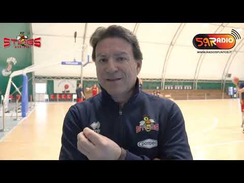 Pre-partita Old Wild West Udine - Pompea Mantova con coach Finelli e Ghersetti