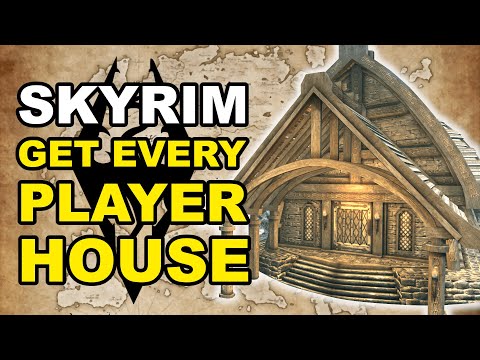 How to Get EVERY PLAYER HOUSE in Skyrim [Elder Scrolls Guides]