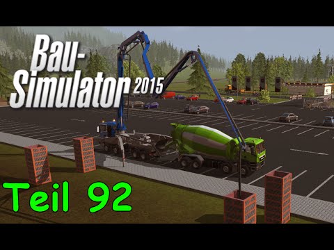 Let's Play Bau Simulator 2015 Teil 92 - Stadiontribüne | Liongamer1