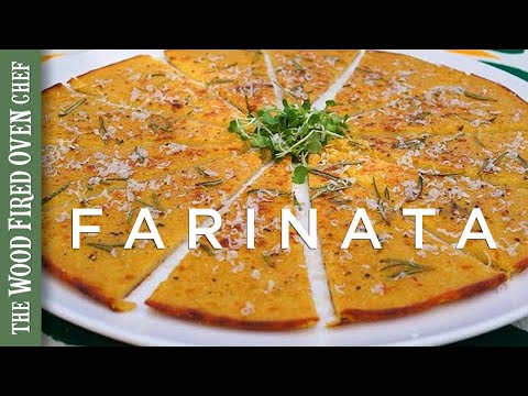 Farinata (Socca) in the Wood Fired Oven