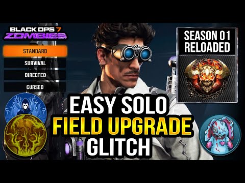 Black Ops 7 Zombies ★ NEW Unlimited Field Upgrade Glitch! Level Up Fast!