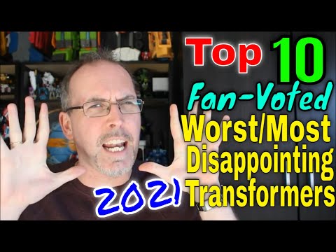 GotBot Counts Down: Top 10 Fan-Voted Worst/Most Disappointing Transformers of 2021
