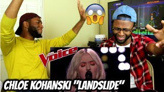 The Voice 2017 Knockout - Chloe Kohanski: &quot;Landslide&quot; (REACTION)