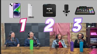 I Tested 3 RODE Audio Devices During A 4 Person Podcast- Which One Works Best?