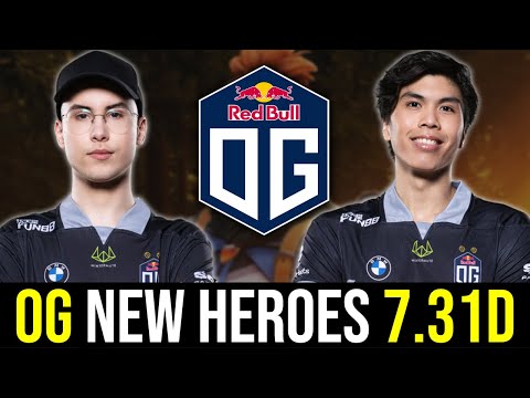 OG Practice New Hero in 7.31d Patch - READY for some MARCI Game? DOTA 2