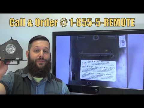 RCA 269343-UHP Projection TV Projector Lamp Philips Bulb Inside - www.ReplacementRemotes.com