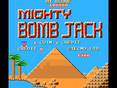 Arcade Longplay [1029] VS. Mighty Bomb Jack (JP)
