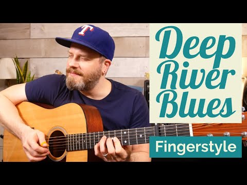 How to Play Deep River Blues - Doc Watson Guitar Lesson