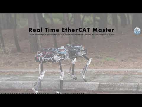 EtherCAT Master for Laelaps II Quadruped