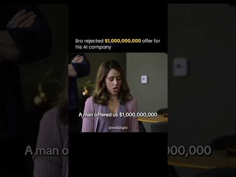 A $1 billion investment offer for a 10% stake from Chilean billionaire Maximo Reyes. #success #movie