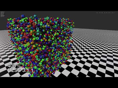 [Tellusim Engine SDK] NVIDIA RTX DLSS 3.1.1 vs DLSS 2.4.0 400%