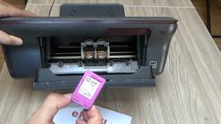 HP DeskJet 1050A Replace Ink Cartridge