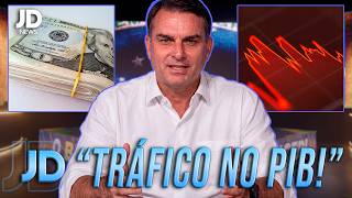 "VÃO INCLUIR TRÁFICO NO PIB!": A REVELAÇÃO DE FLÁVIO QUE EXPÔS O GOVERNO LULA!