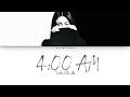 Taeko Ōnuki 大貫妙子 4 00 AM Lyrics Kan Rom Eng