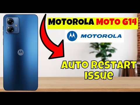 Motorola Moto G14 Auto Restart issue || How to solve auto restart problem | Auto restart not working