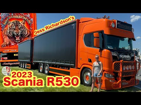 Jess Richardson's 2023 Scania R530 'Wagon & Drag' Truck Tour