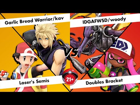 Central Colosseum 21 - Loser's Semis - Garlic Bread Warrior/kav (Blue) vs IDGAFWSD/woody (Red)