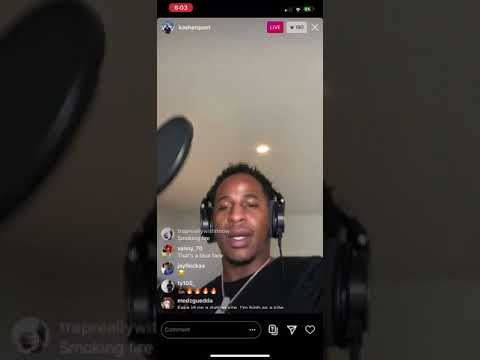 Kasher Quon rapping on live