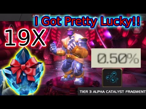 19 Greater Gifting Crystal Opening! There Was 0.50% Of That Happening! | Marvel Contest Of Champions