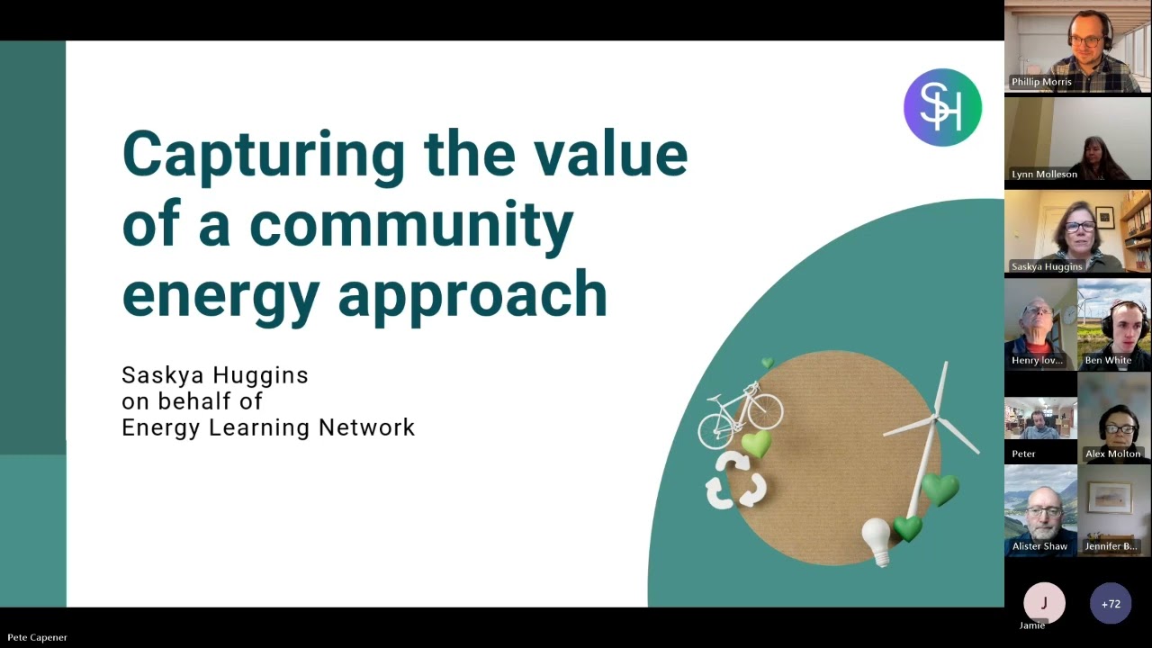 Social, Economic & Environment Value of Community Energy