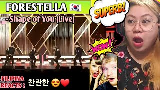 Download lagu FORESTELLA 포레스텔라 - Shape Of You | Show! MusicCore | MBC220813방송 | FILIPINA REACTS mp3