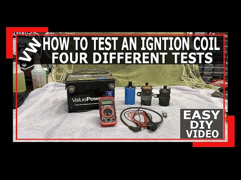 HOW TO TEST A VW BEETLE IGNITION COIL - BEETLE NO SPARK - VW BUS - VW DUNE BUGGY - Pertronix - BOSCH