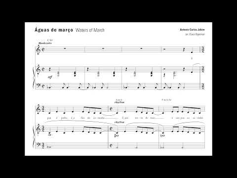 Tom Jobim - Águas de março (arr. Claus Ogerman) (Itamar Assiere, piano)