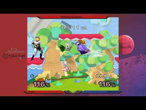Cafe Melee 10 - Wasp (Peach) vs Joemama (Sheik)