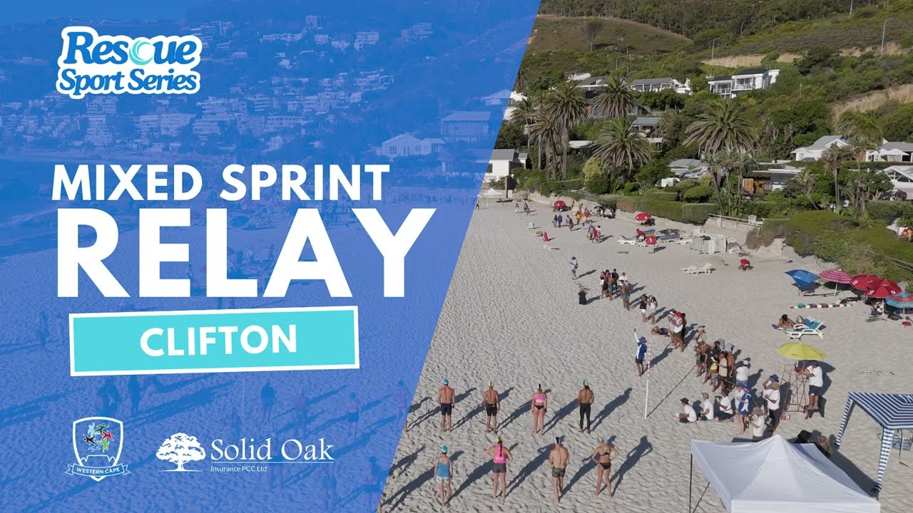 Mixed Beach Sprint Relay | Clifton | Lifesaving Rescue Sport Series | Full Commentary