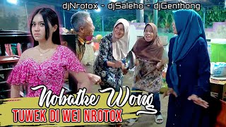 Download lagu DJ Nrotok - DJ Saleho - DJGenthong - DJmojoroto ( Bojo Loro Dita Merlin ) KMB Gedruk  | AMpro audio mp3