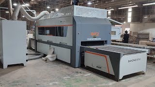 MÁY THỔI CÁT LÀM SẠCH LÔNG GỖ, XẢ SƠN LÓT, XẢ NHÁM WM-16PC2 | GIẢI PHÓNG CÔNG NHÂN CHO CHUYỀN SƠN