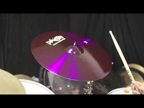 Демонстрация звучания Paiste Color Sound 900 20" Purple Ride