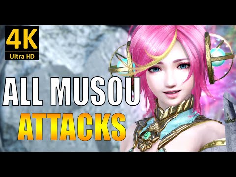 WARRIORS OROCHI 4 ULTIMATE / 無双OROCHI3 ULTIMATE | ALL MUSOU ATTACKS (NEW CHARACTERS)『4K - 60 FPS』