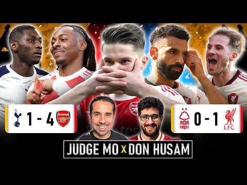 North London is RED 🔴 Arsenal Smash Spurs! 🏆 Mac Allister Saves Liverpool 💎 Salah vs Slot? 🥊