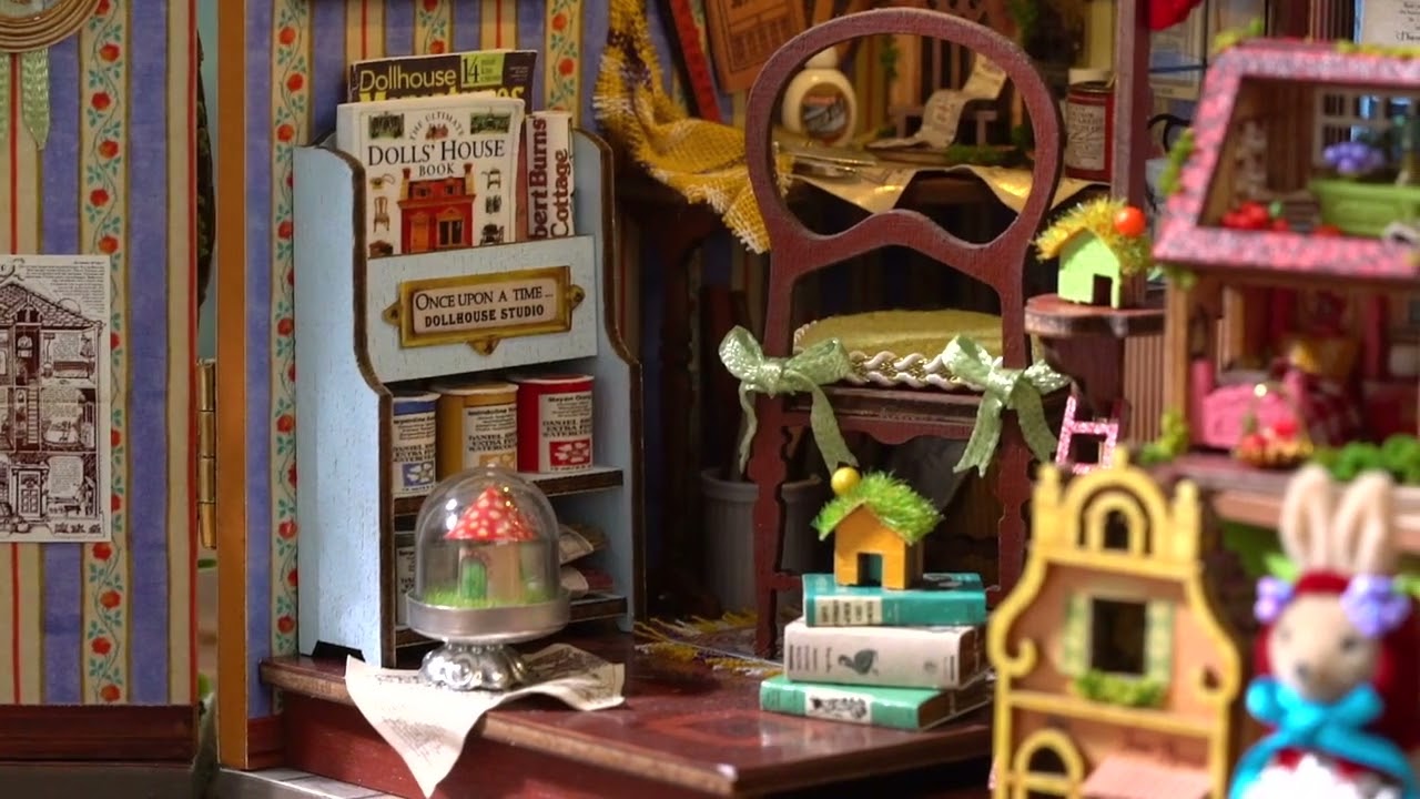 Fairy Tale Dollhouse Shop DIY Miniature House Kit