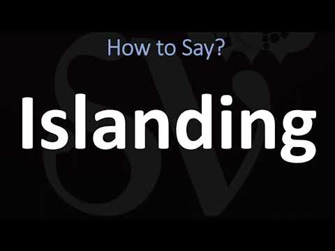 How to Pronounce Islanding? (CORRECTLY)