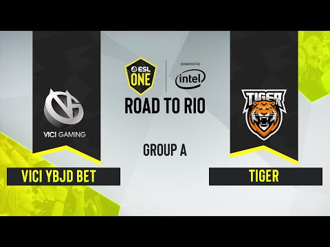 CS:GO - TIGER vs. VICI YBJD BET [Mirage] Map 1 - ESL One Road to Rio - Group A - ASIA