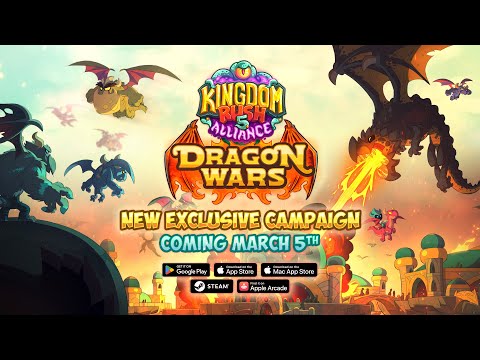 Dragon Wars DLC Trailer | Kingdom Rush 5: Alliance