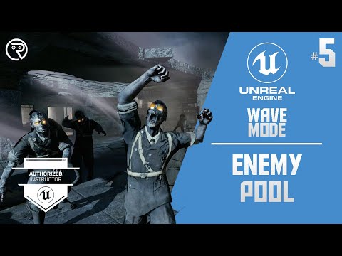 Unreal Engine 5 Tutorial -  Wave Mode Part 5: Enemy Pool