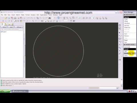 Adding Hatching to Draft Entities in Pro/ENGINEER Wildfire 3.0