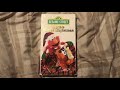 Sesame Street Elmo Saves Christmas 1996 Vhs