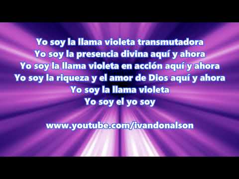 YO SOY LA LLAMA VIOLETA TRANSMUTADORA - CANTA Y DANZA CON ESTO PARA TRANSFORMAR TU VIDA