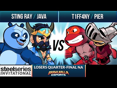 Sting Ray & Java vs T1ff4ny & Pier - Losers Quarter-Final - SteelSeries Invitational 2022 - NA 2v2