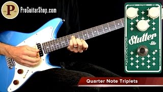 Video thumbnail for SolidGoldFX Stutter-lite Tremolo by ProGuitarShopDemos