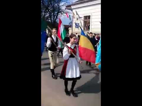 Székelykeresztúron a március 15-i nemzeti ünnep - NSZF ÉLŐ közvetítés 2018